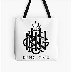 Lettering Japan Made King GNU Tote Bag