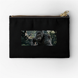 King Kong The World Is My Kingdom King Kong Zipper Pouches