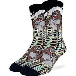 Men's King Kong Socks Adult Size 8-13