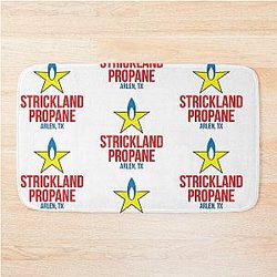 King of the hill Strickland propane logo print  Bath Mat