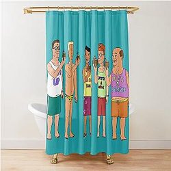 King of the Hill Pool Shower Curtain