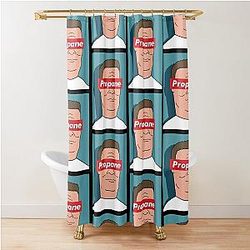 King of Propane Shower Curtain