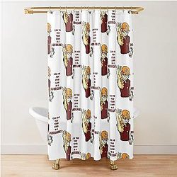Smoking idol king of the art hill gift for fans Shower Curtain