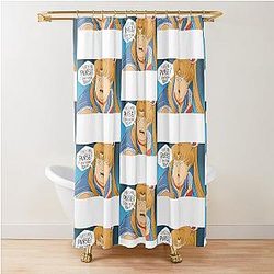 Bobby Moon Shower Curtain