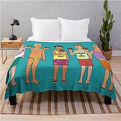 King of the Hill Pool Throw Blanket