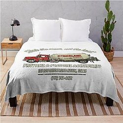 King Of The Hill Strickland Propane 1997  Throw Blanket