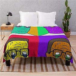 Hank Warhol Throw Blanket
