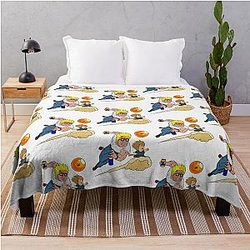 King of the Z Throw Blanket