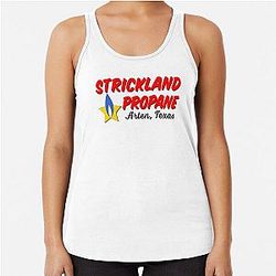 King of the Hill Strickland Propane Racerback Tank Top