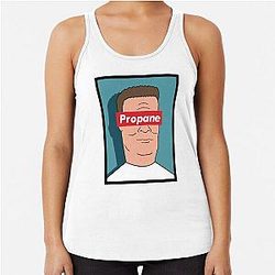 King of Propane Racerback Tank Top