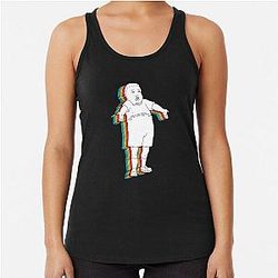 Bobby Hill - What are you talking about? Racerback Tank Top