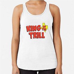 King of the Trill Racerback Tank Top