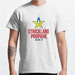 King of the hill Strickland propane logo print  Classic T-Shirt