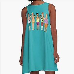 King of the Hill Pool A-Line Dress