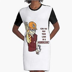 Smoking idol king of the art hill gift for fans Graphic T-Shirt Dress