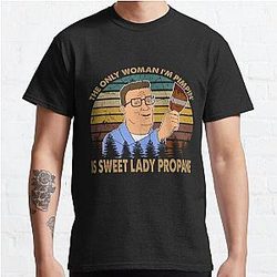 They only woman Hank man cartoon Classic T-Shirt