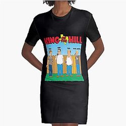 King Classic T-Shirt Graphic T-Shirt Dress