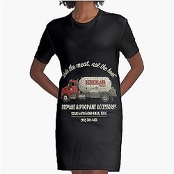 King Of The Hill T-ShirtStrickland Propane 1997 Graphic T-Shirt Dress