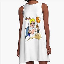 King of the Z A-Line Dress