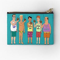 King of the Hill Pool Zipper Pouch