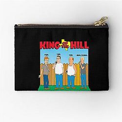 King Classic T-Shirt Zipper Pouch