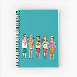 King of the Hill Pool Spiral Notebook