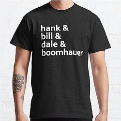 Hank & Bill & Dale & Boomhauer Classic T-Shirt