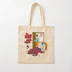 King of the Hill  Cotton Tote Bag