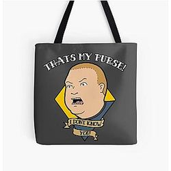 That's My Purse, I Don't Know You - Bobby v2 traditional tattoo style digital illustration All Over Print Tote Bag