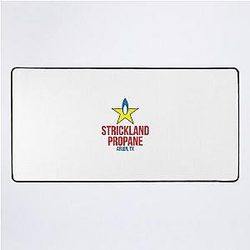 King of the hill Strickland propane logo print  Desk Mat