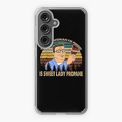 They only woman Hank man cartoon Samsung Galaxy Soft Case