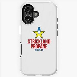 King of the hill Strickland propane logo print  iPhone Tough Case