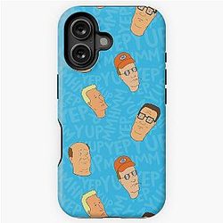 Yep, Yup, Mhmm - King of the Hill Pattern iPhone Tough Case