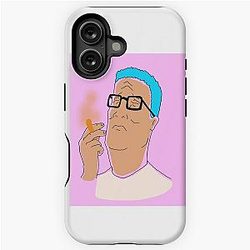 Hank Hill Smokin' a Cheeto Puff iPhone Tough Case