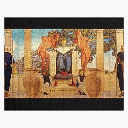 Maxfield Parrish. Old king cole Jigsaw Puzzle