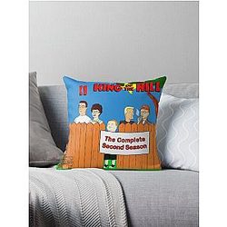 King Of The Hill Throw Pillow