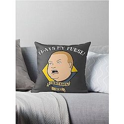 That's My Purse, I Don't Know You - Bobby v2 traditional tattoo style digital illustration Throw Pillow