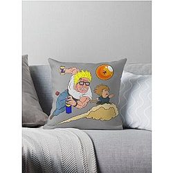 King of the Z Throw Pillow
