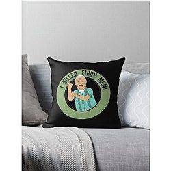 King Of The Hills Throw Pillow