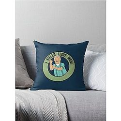 King Of The Hills Funny Throw Pillow