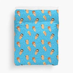 Yep, Yup, Mhmm - King of the Hill Pattern Duvet Cover