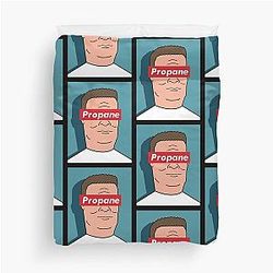 King of Propane Duvet Cover