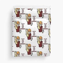 Smoking idol king of the art hill gift for fans Duvet Cover