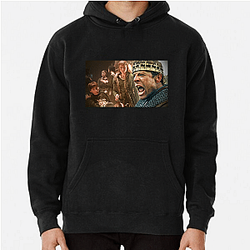 King and Conqueror The World Is A Battlefield King And Conqueror Hoodies