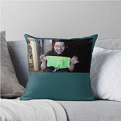 King Cobra Gothic Badboy Green Underpants Throw Pillow