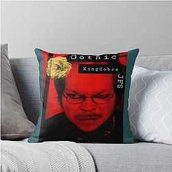 King Cobra Bar Throw Pillow