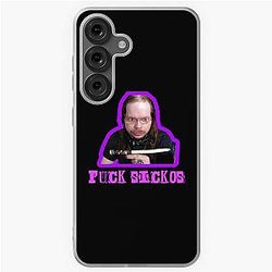 Gothic KingCobraJFS- No Sickos here - Kingcobrajfs Samsung Galaxy Soft Case