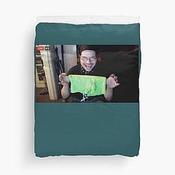 King Cobra Gothic Bad Boy Green Underpants Duvet Cover