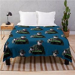 King Cobra Throw Blanket
