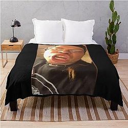 King Cobra Fish Lips Cobras Jordan Gothic Badboy Classic Throw Blanket
